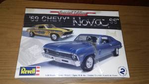lot 186 image: 69 Chevy Nova SS Revell.