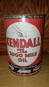 lot 262 image: Kendall Motor Oil. 5 Quart,