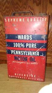 lot 283 image: Wards Motor Oil.