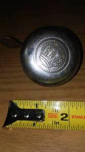 lot 211 image: Vintage Bicycle Handlebar Bell Working.