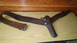 lot 219 image: Holster and Gun Belt.
