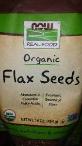lot 301 image: 2 - 16 ounce bags of Organic Flax Seed.