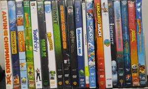 lot 522 image: Previously Viewed DVD Movies (approx. 80)