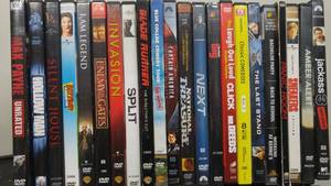 lot 530 image: Previously Viewed DVD Movies (approx. 80)