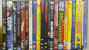 lot 534 image: Previously Viewed DVD Movies (approx. 80)
