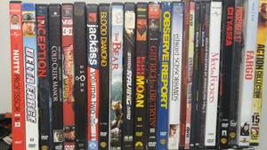 lot 544 image: Previously Viewed DVD Movies (approx. 80)