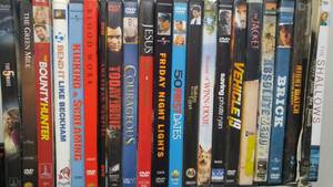 lot 545 image: Previously Viewed DVD Movies (approx. 80)