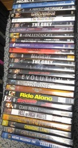 lot 560 image: Previously Viewed DVD Movies (approx. 80)