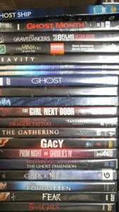 lot 573 image: Previously Viewed DVD Movies (approx. 80)