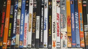 lot 578 image: Previously Viewed DVD Movies (approx. 80)