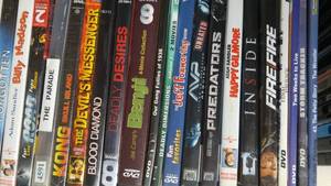 lot 582 image: Previously Viewed DVD Movies (approx. 100)