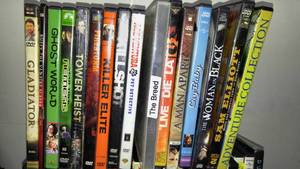 lot 586 image: Previously Viewed DVD Movies (approx. 90)