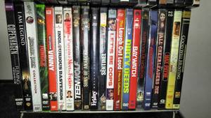 lot 579 image: Previously Viewed DVD Movies (approx. 80)