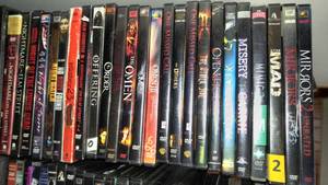 lot 600 image: Previously Viewed DVD Movies (approx. 90)