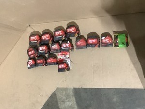 Milwaukee Different Size Tape Measures See Pictures