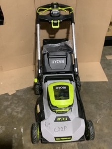 RYOBI 40V HP Brushless 21 in. Cordless Battery Walk Behind Self-Propelled Lawn Mower with (1) 6.0 Ah Batteries and Charger. See Pictures