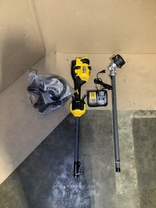 DEWALT FLEXVOLT 60-Volt MAX Lithium-Ion Electric Cordless Attachment Capable String Trimmer. (Tool Only). See Pictures