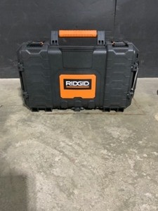 RIDGID 22 in. Pro Organizer, Black. See Pictures