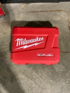 Milwaukee M18 Fuel 18-Volt Lithium-Ion Brushless Cordless 12 in. Hammer Drill Driver Kit. See Pictures