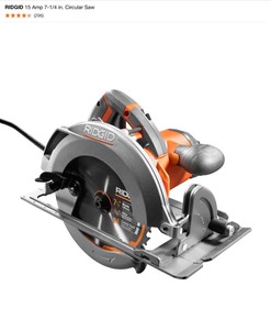 RIDGID 15 Amp 7-14 in. Circular Saw. See Pictures
