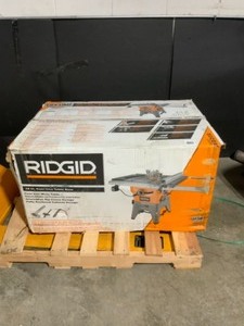 RIDGID 13 Amp 10 in. Professional Cast Iron Table Saw. See Pictures