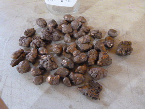 lot 42 image: Native Copper Nuggets