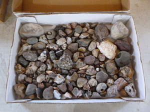 lot 43 image: Box of Miscellaneous Rocks