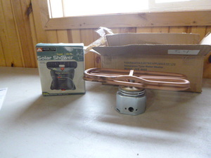 lot 92 image: Solar Shower and Electric Immersion Water Heater