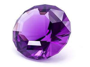 Rich 15.58 Carat DESIGNER CUT Purple Rain Amethyst Gemstone