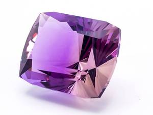 Absolutely Stunning  Large 27.86 Carat DESIGNER CUT Golden Purple Burst Natural Ametrine Gemstone