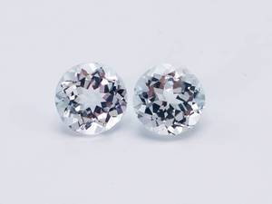 9.70 Carat White Topaz Gemstones