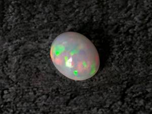1.72 Carat FIREY, COLORFUL Natural Opal Gemstone