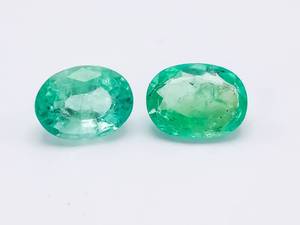 2.48 ctw Natural Columbian Emerald Gemstones