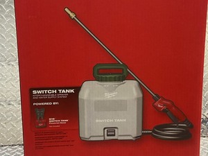 lot 5 image: Milwaukee Switch Tank 4-Gallon Spra...