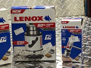lot 113 image: Lot Of (4) New Lenox Speed-Slot Hol...