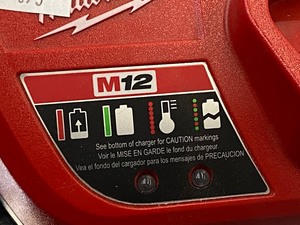 lot 98 image: Milwaukee M12 Charger, Cat# 48-59-...