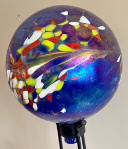 Gorgeous Gazing Ball on a Stand