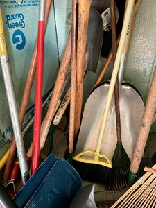 LARGE Lot of Yard Tools