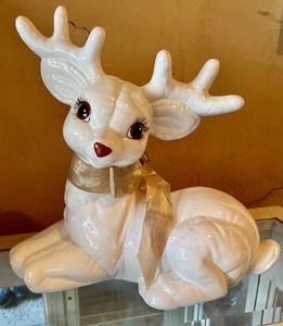Deer and Choir Boy Decor