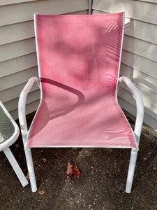 Pink Chairs and a Table