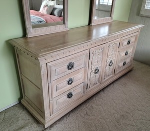 Beautiful Mirrored Dresser