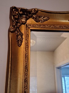 Large Gold Wall Mirror