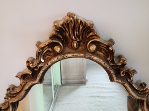 Ornate Gold Wall Mirror