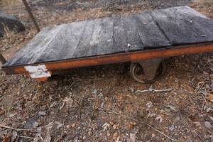 lot 21 image: Nutting Brand Heavy Duty Steel Wheel Shop Cart