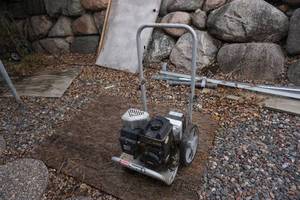 lot 10 image: Coleman Power Mate Premium Plus 3750 Portable Generator