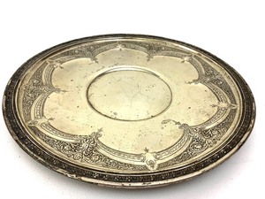 lot 38 image: Vintage 1920s Signed TOWLE Sterling Silver Serving Tray