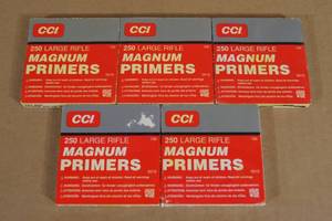 500 CCI No 250 Large Rifle Magnum Primers