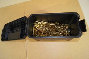 Ammo Can of Primed Empty .30 Carbine Casings