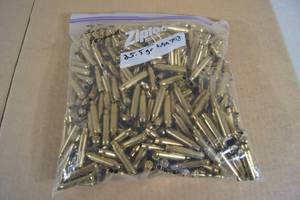 Bag of Primed Empty 5.56mm Casings