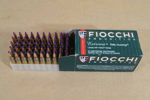 50 Fiocchi .223 Rem 40 Gr V-Max Purple Tip Ammo